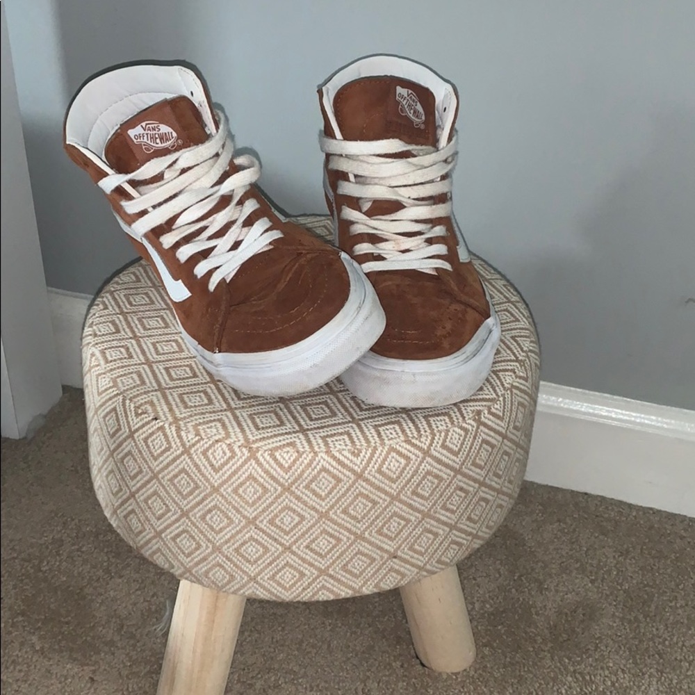 High top suede vans